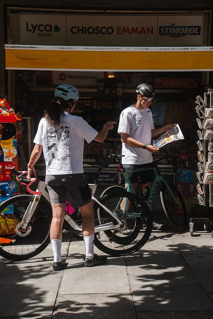T-Shirt acidolattico X Stoik Wear & ASSOS COLLECTIVE 13 oversize